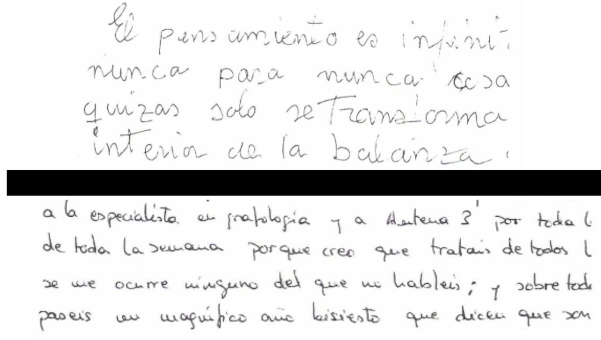 En el primer caso tenemos el ejemplo de una letra lenta y una letra pausada, ambas significan cosas diferentes sobre la persona. Fuente CEFORVIG LTDA En el primer caso tenemos el ejemplo de una letra lenta y una letra pausada, ambas significan cosas diferentes sobre la persona. Fuente CEFORVIG LTDA 