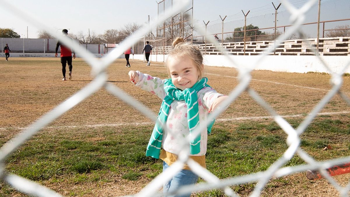 Juanita Ghiotti vive en El Challao,&nbsp; Las Heras.