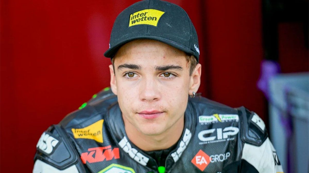 El piloto Noah Dettwiler sigue en grave estado tras el duro accidente de Moto3