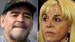 Claudia Villafañe denunció a Diego Maradona por violencia psicológica