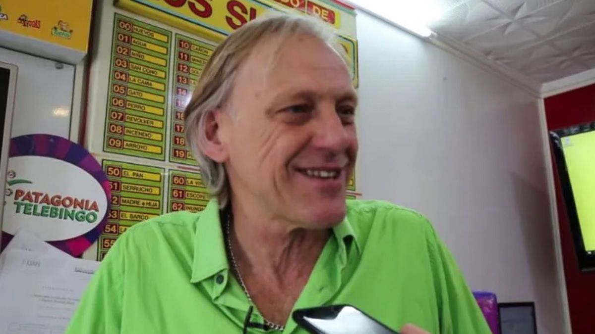 Este es el dueño de una agencia de lotería baleado para robarle en Neuquén, El Ruso Miguel Auer.