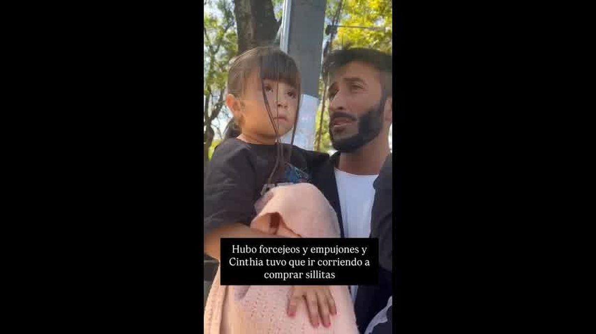 Cinthia Fernández a los gritos en plena calle con la ex de su novio: Cinthia Fernández a los gritos en plena calle con la ex de su novio: