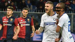 Icardi volvió y marcó uno de los goles del Inter en el 4 a 0 ante el Genoa