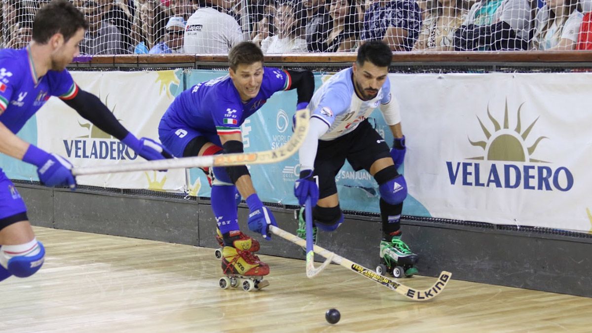 Argentina no tuvo mayores problemas para vencer a Italia en los World Skate Games.