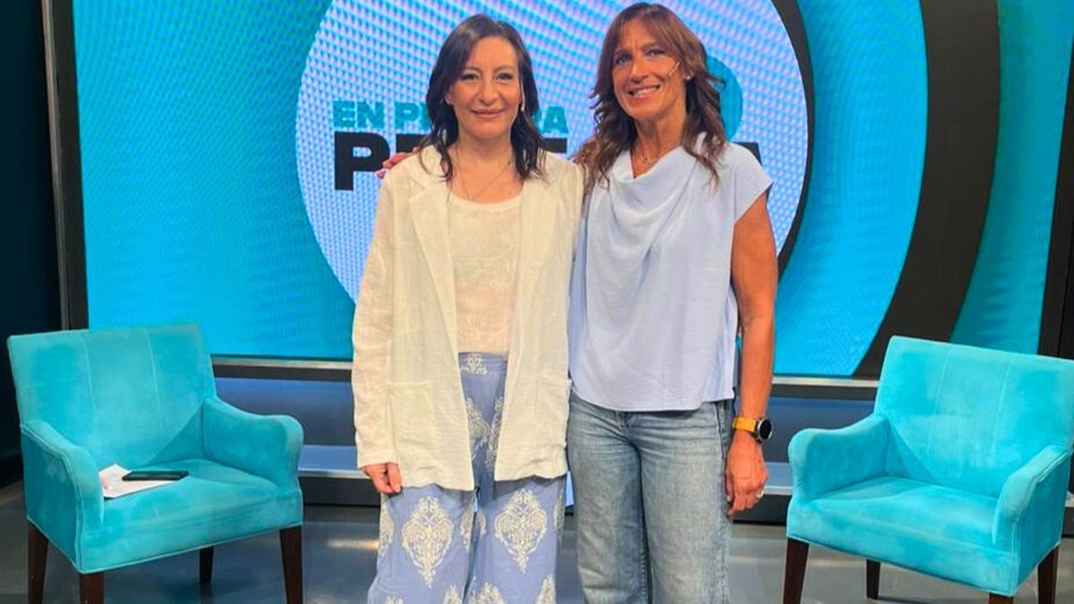 La periodista Carina Scandura junto a Laura Horta, quien contó su nuevo proyecto en el Himalaya. La periodista Carina Scandura junto a Laura Horta, quien contó su nuevo proyecto en el Himalaya.