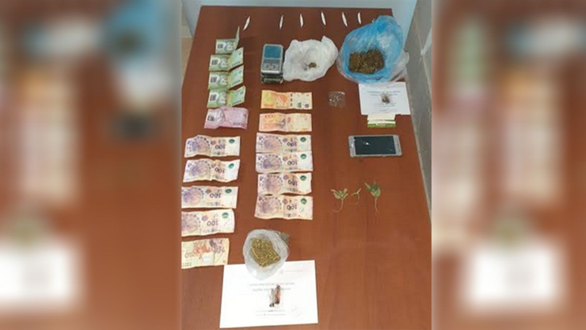 Secuestraron drogas en allanamientos en San Martín