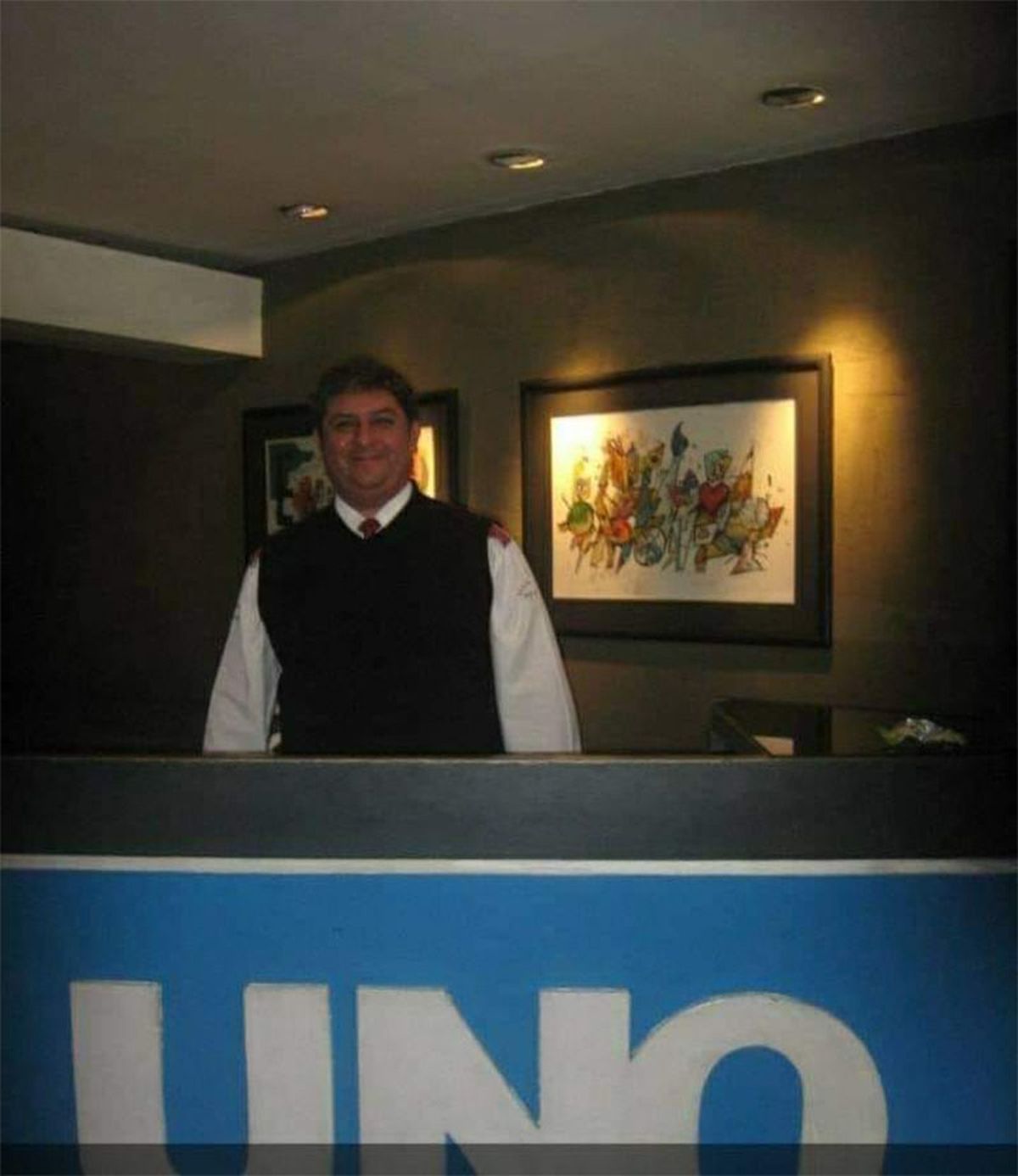 El querido guardia Pedro Sáez estaba en el viejo edificio de la calle Pedro Molina. El querido guardia Pedro Sáez estaba en el viejo edificio de la calle Pedro Molina.