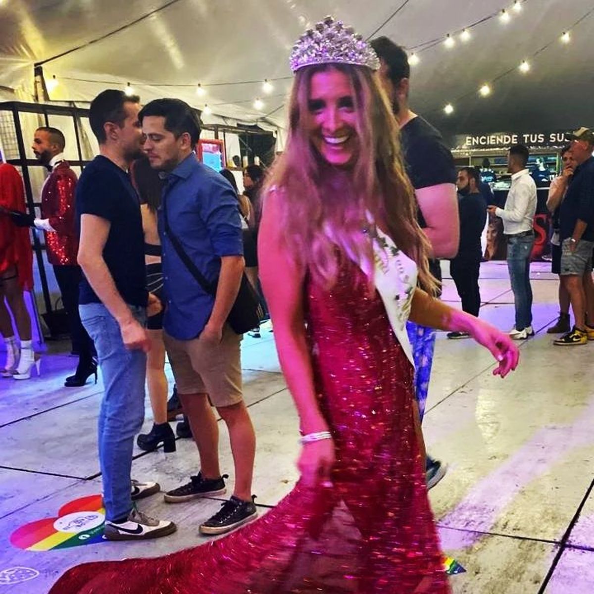 Carolina Meli Marzo, flamante reina de la Vendimia para Todxs.