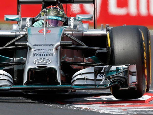 Rosberg se adueñó de la pole en Hungría
