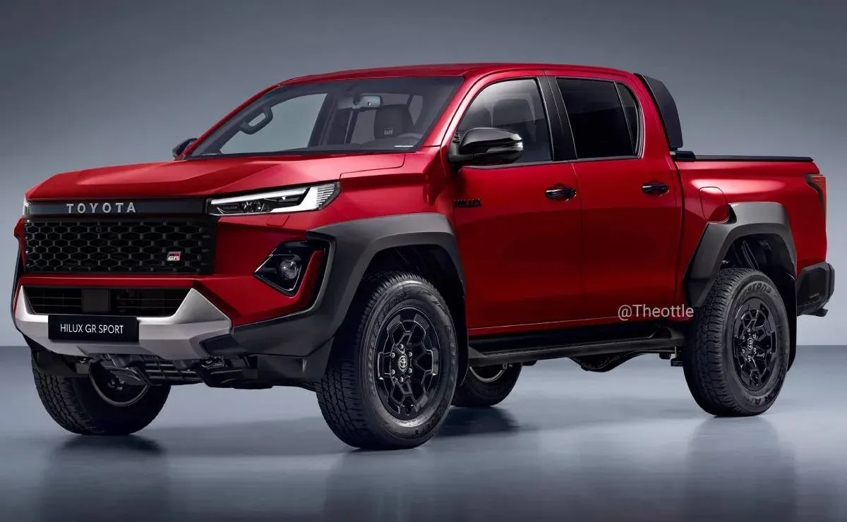 Así sería la versión deportiva de la Toyota Hilux. Así sería la versión deportiva de la Toyota Hilux. 