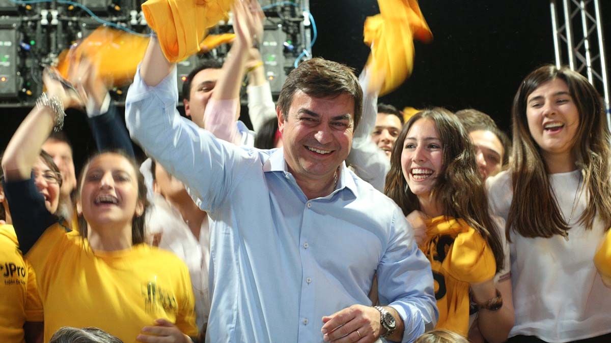 La juventud PRO, uno de los sectores detrás de la expresión local de los amarillos.