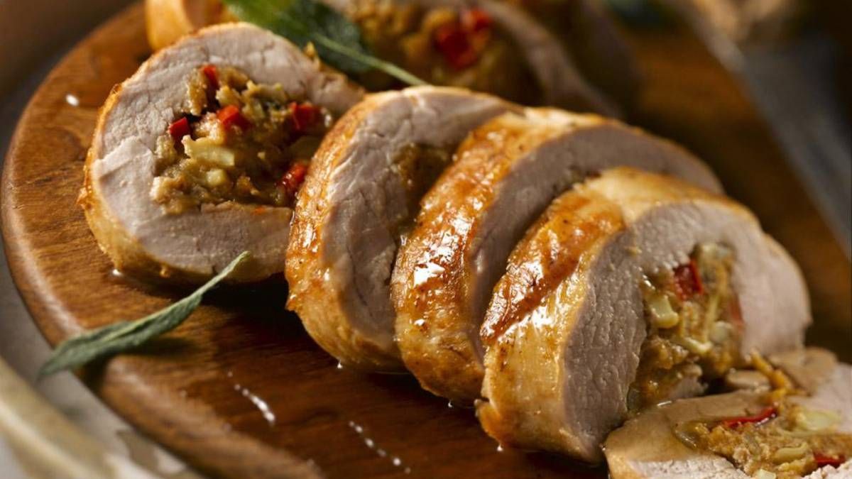 Peceto relleno al horno