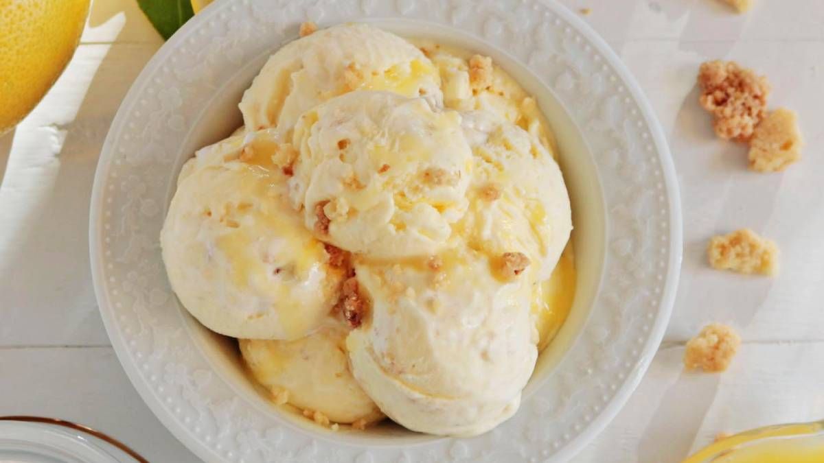 Recetas: helado de pie de limón. 