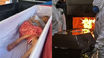 La mujer que se codeó con la muerte y despertó en el ataúd antes de ser cremada La mujer que se codeó con la muerte y despertó en el ataúd antes de ser cremada