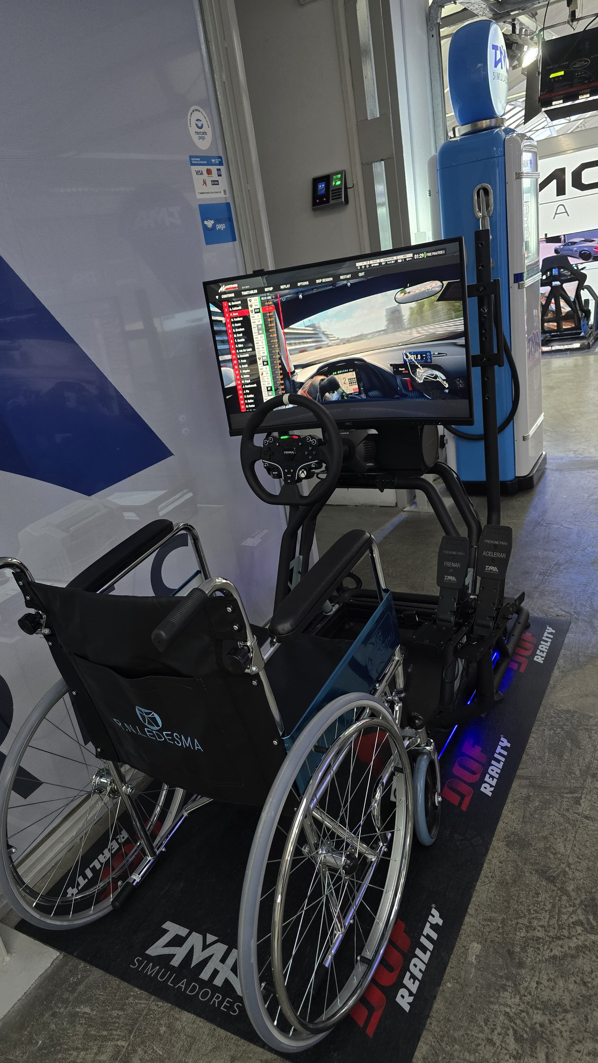 Tecnología al estilo Fórmula 1, parte de lo que ofrecen los simuladores que TMA introduce en el mercado de Mendoza Tecnología al estilo Fórmula 1, parte de lo que ofrecen los simuladores que TMA introduce en el mercado de Mendoza