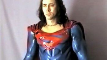 El traje del fallido Superman de Nicolas Cage y Tim Burton
