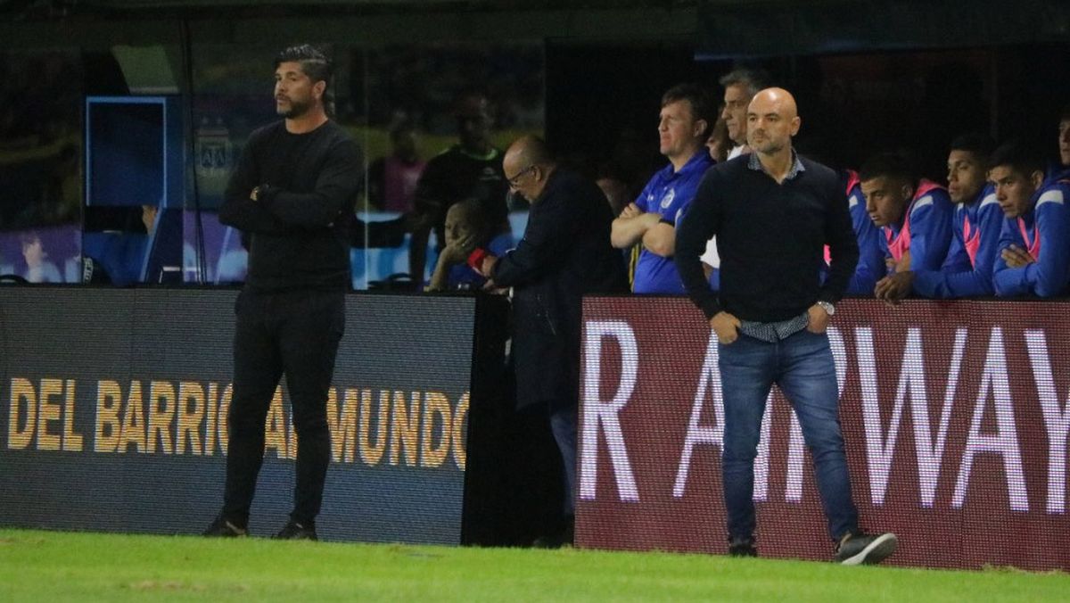 Sergio Gómez-Favio Orsi se fueron felices por la imagen del equipo.