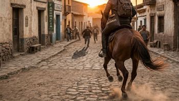 Insólito robo a caballo: se metieron en un kiosco, arrasaron con todo y se fueron a galope firme