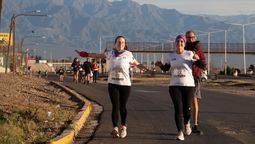 Los 21K de Guaymallén, a pleno sol a pesar del frío.