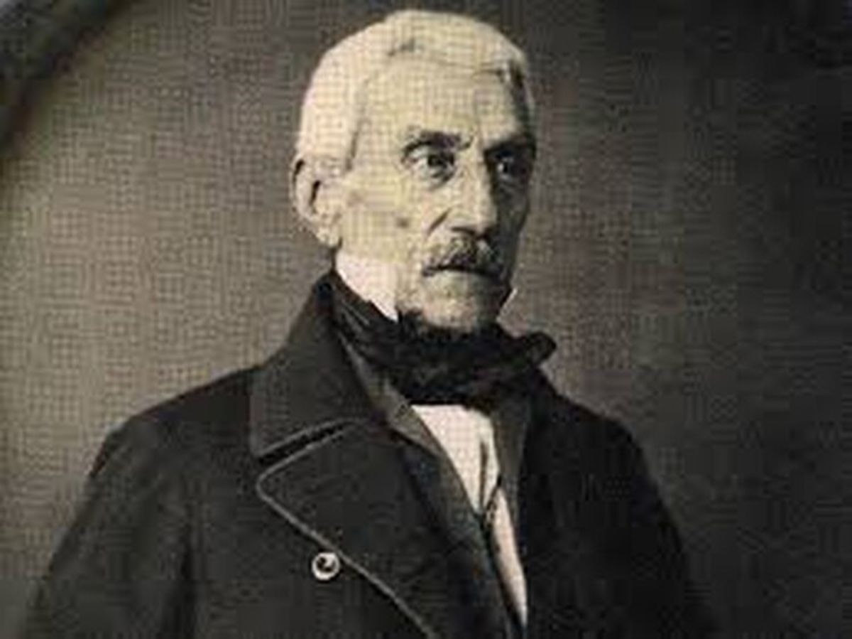 El retrato más conocido de José de San Martín en sus últimos años y ya lejos del país