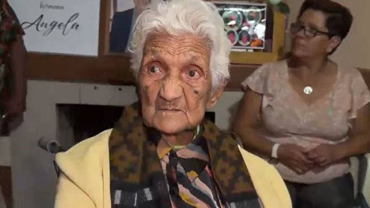 Doña Angela nació el 2 de abril de 1924