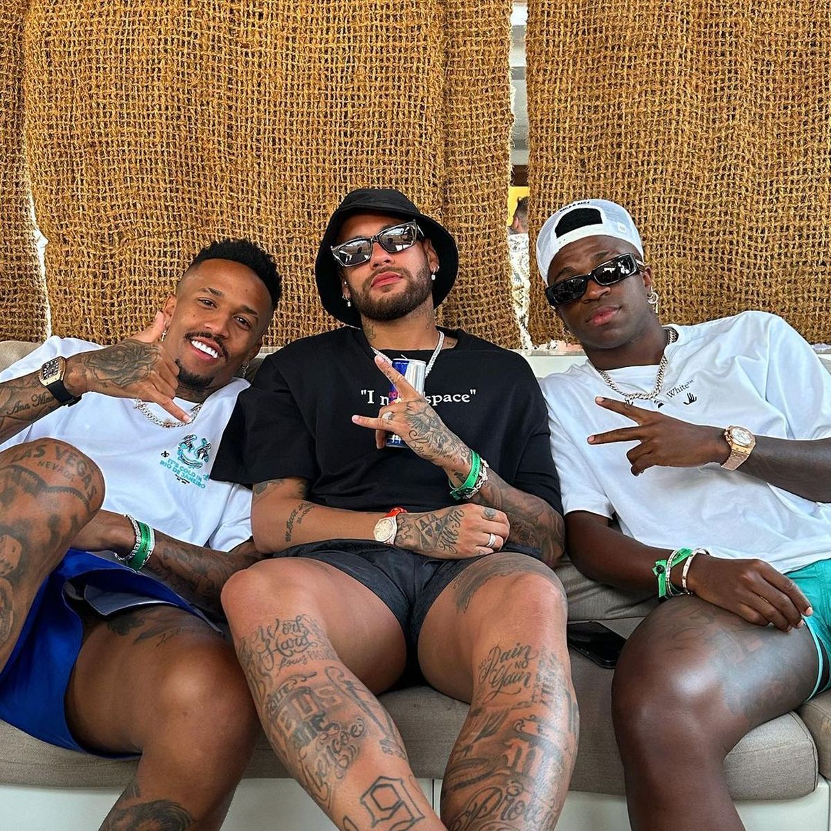 Neymar estuvo de vacaciones con Militao y Vinicius mientras el PSG negocia su pase a Arabia Saudita Neymar estuvo de vacaciones con Militao y Vinicius mientras el PSG negocia su pase a Arabia Saudita