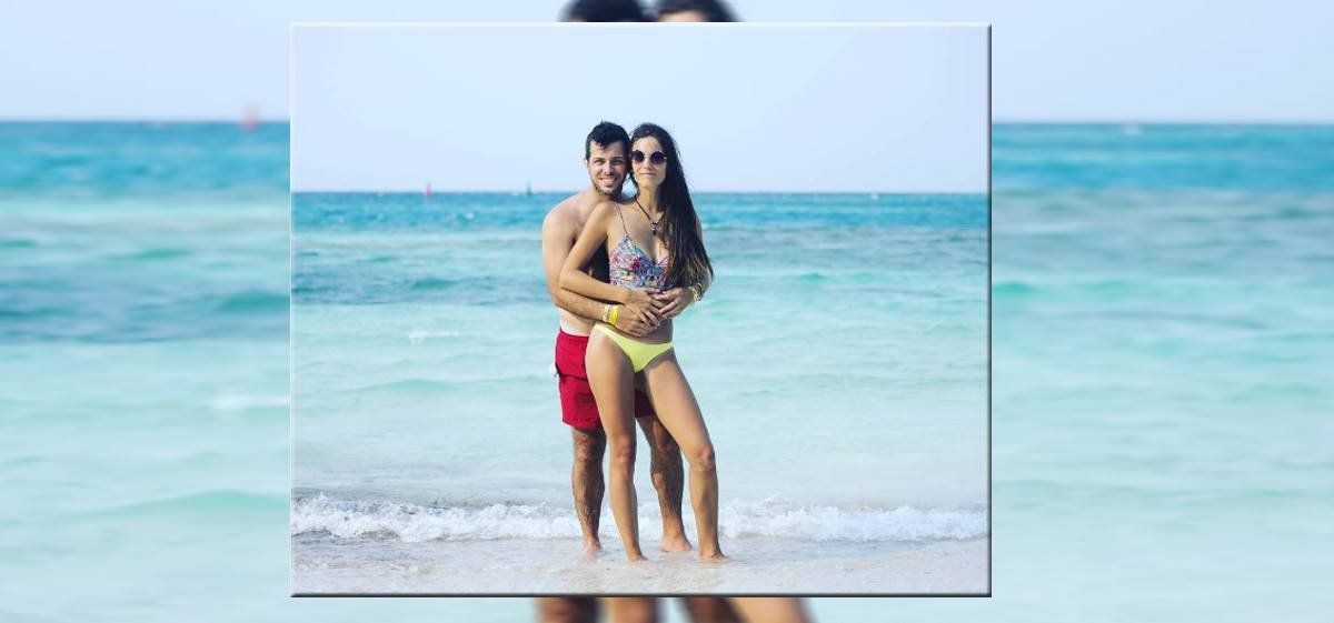 La sexy novia de José Bianco, el meteorólogo más popular de la TV