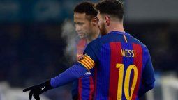 Neymar marcó el gol de Barcelona
