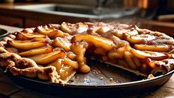 Recetas: tarta invertida de manzanas.&nbsp;