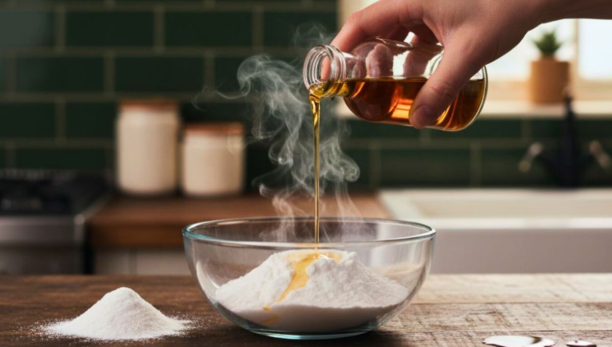 Mezclar vinagre de manzana con bicarbonato: por qué recomiendan hacerlo y para qué sirve