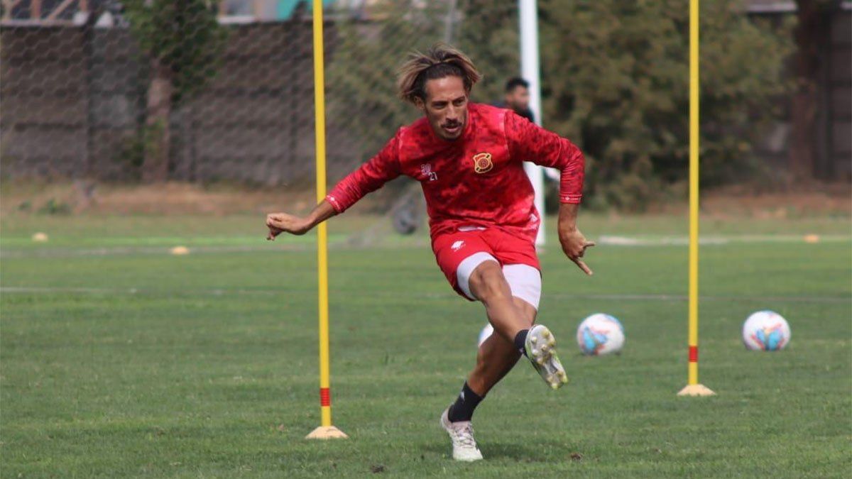 Federico Illanes se entrena en el Rangers. Foto: gentileza.