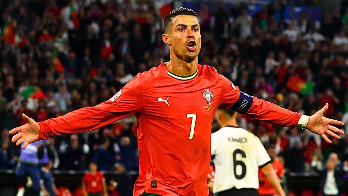 CR7 marcó el gol de la victoria.