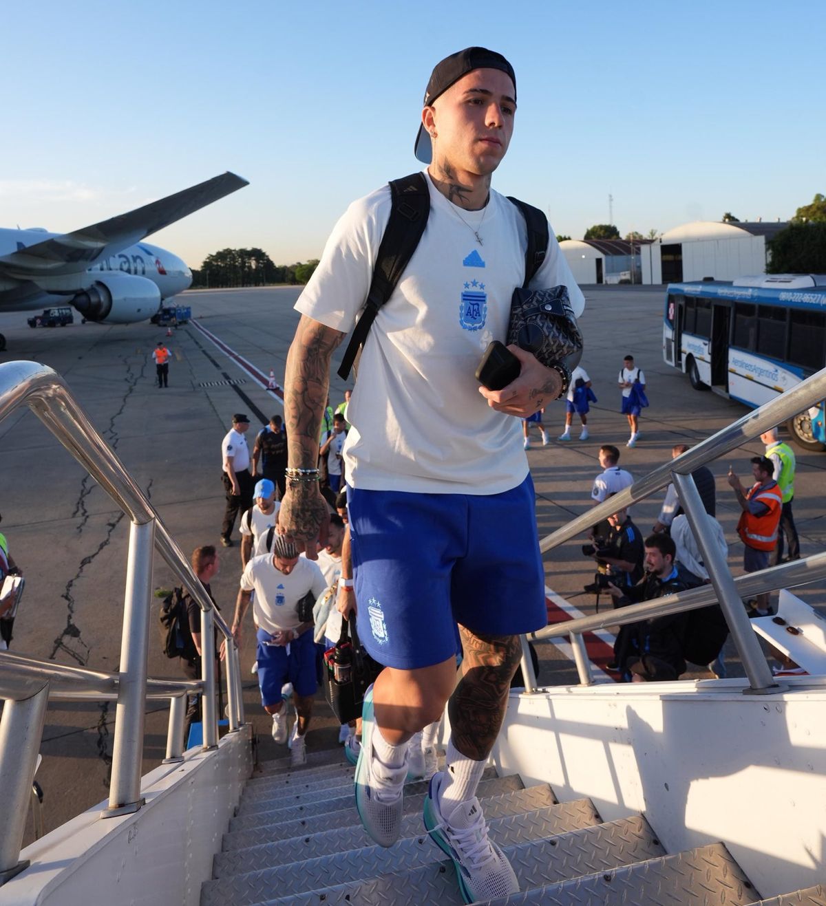 Enzo Fernández es uno de los probables titulares para este jueves. Enzo Fernández es uno de los probables titulares para este jueves.