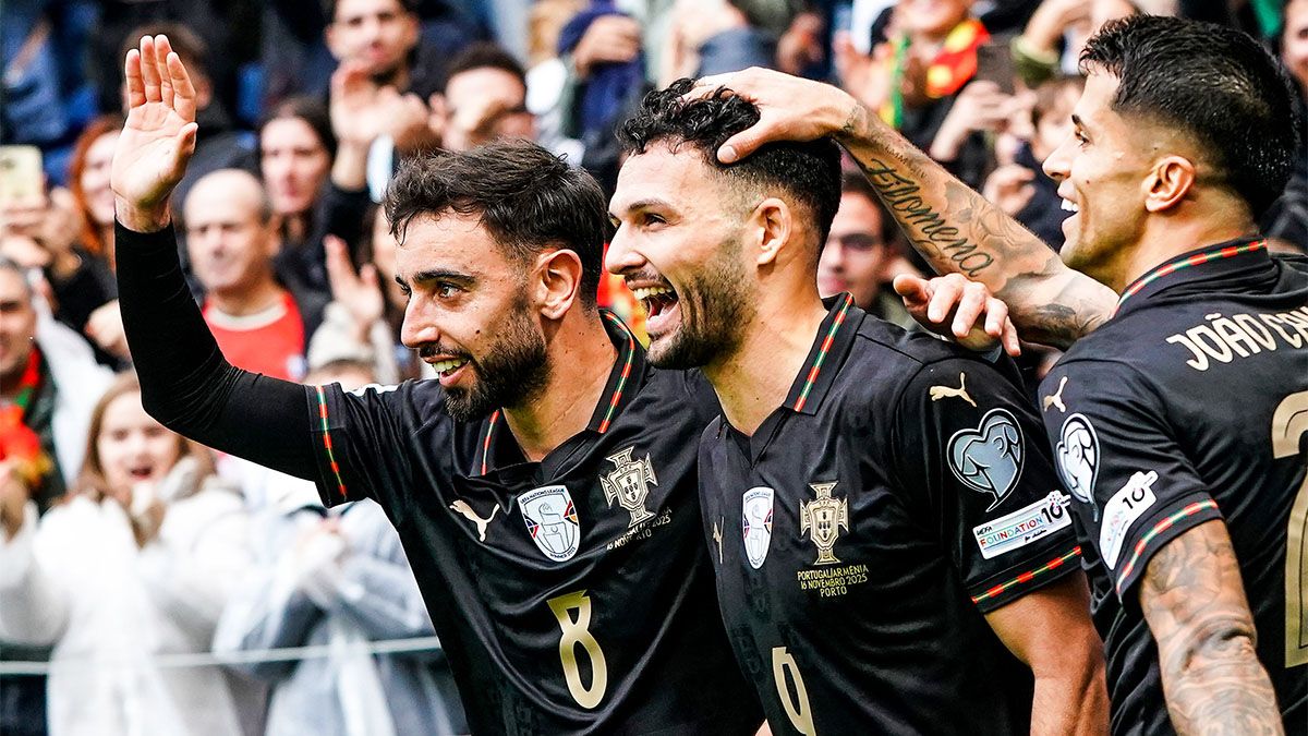 Portugal apabull&oacute; a Armenia y se clasific&oacute; al Mundial 2026.