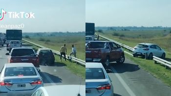 ¿Viveza o irresponsabilidad?: Sacaron un guardarraíl para evitar un corte de ruta