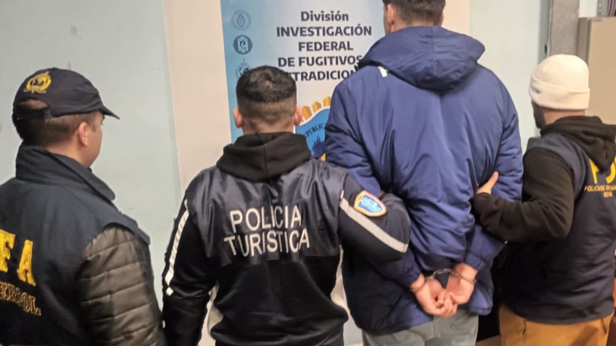 Hugo Auradou (21) detenido en CABA por la Policía Federal de Argentina.