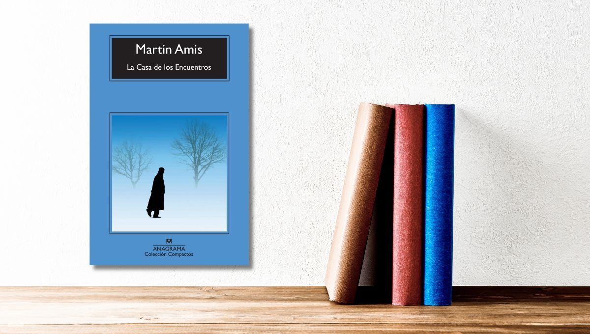 Libro "La casa de los encuentros" de Martin Amis.&nbsp;