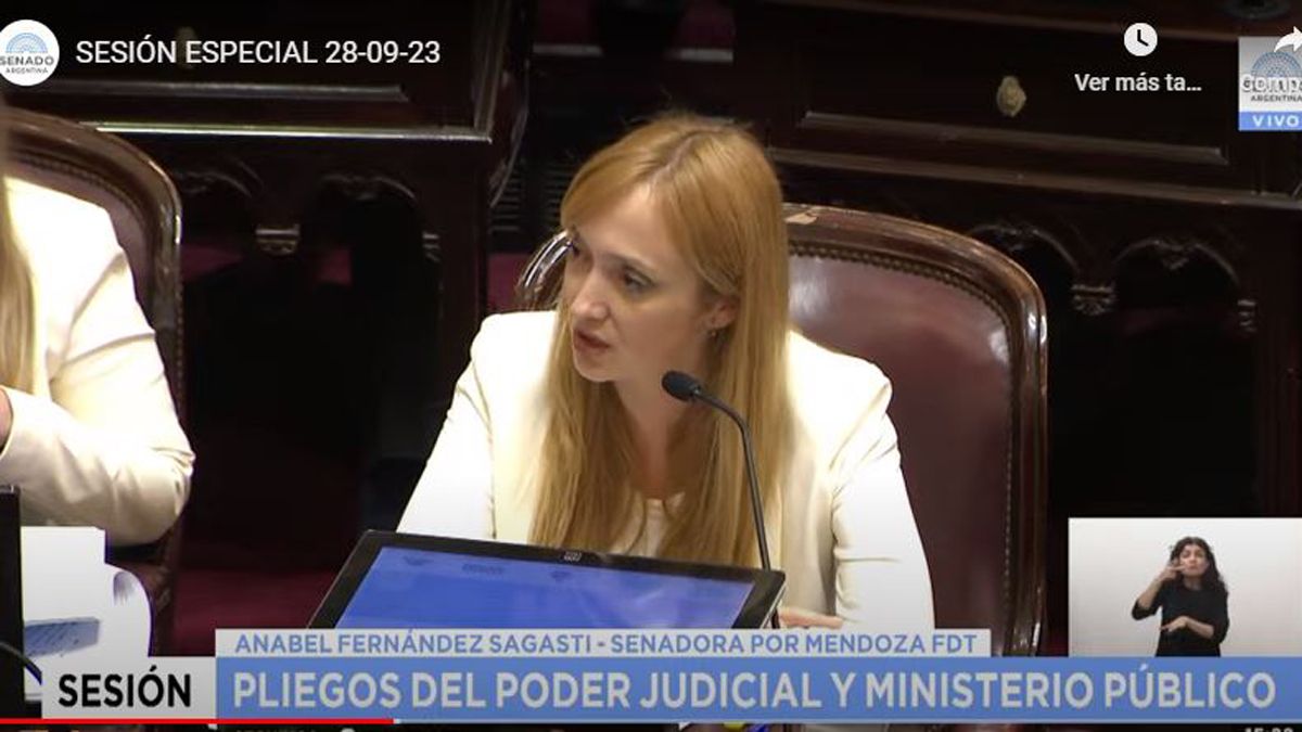 Anabel Fernández Sagasti consideró como