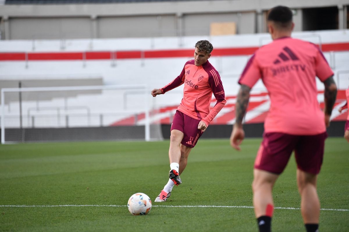 Facundo Colidio irá desde el arranque en River ante Instituto. Facundo Colidio irá desde el arranque en River ante Instituto.