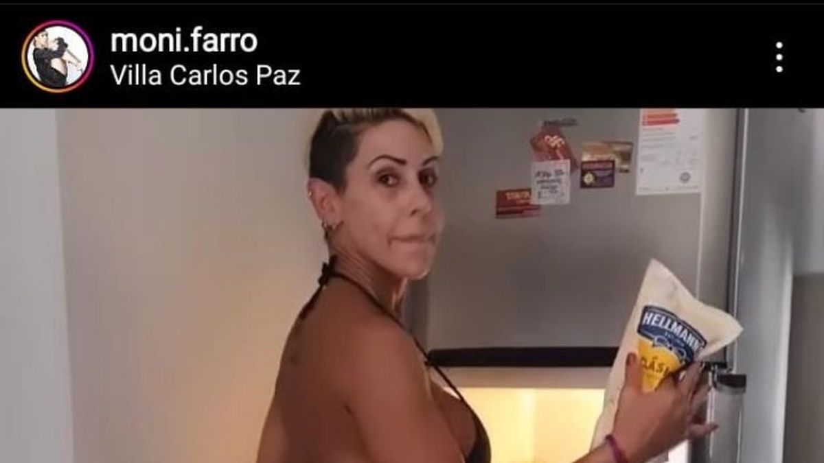 Mónica Farro se puso el hilo dental para cocinar, su marido metió video y  reventó la cocina: ¡Uyy que bárbaro!