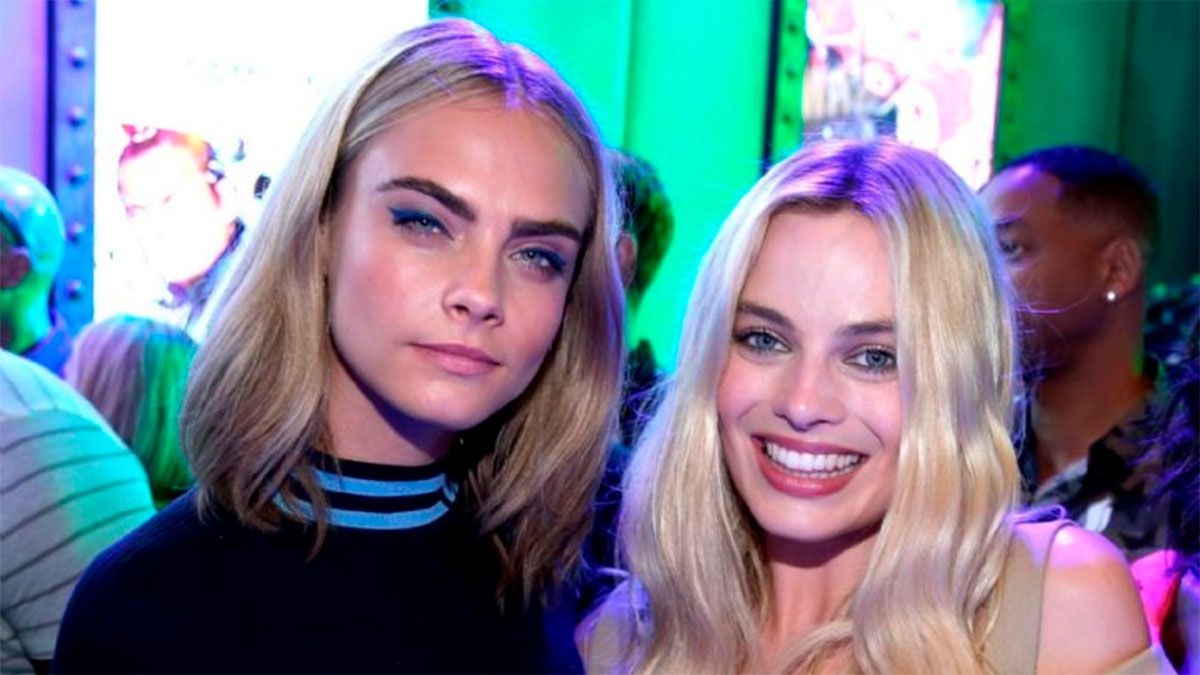 Las actrices Margot Robbie y Cara Delevingne debían viajar este domingo hacia el Sur del país.