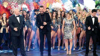 La pantalla de El Siete se encendió al ritmo de Tinelli