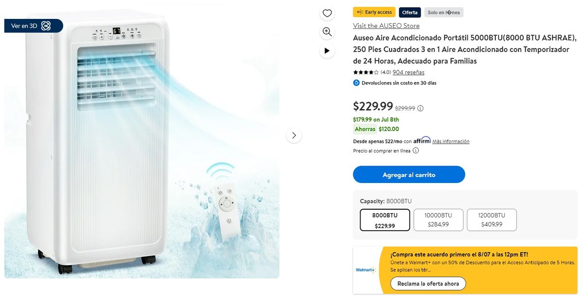 Walmart te ayuda a no pasar calor este verano. Walmart te ayuda a no pasar calor este verano.