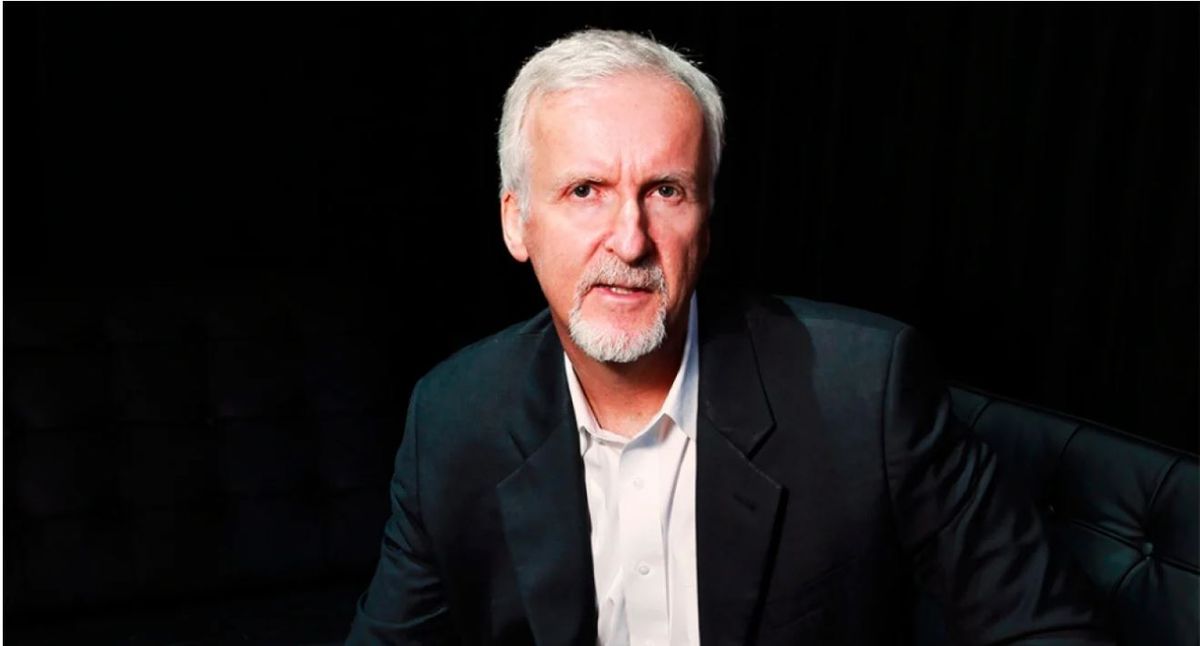 Visita ilustre. James Cameron es el director de algunas de las películas más taquilleras de la historia de Hollywood.