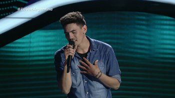 El mendocino Mario Vilurón quedó entre los 8 mejores de La Voz Argentina