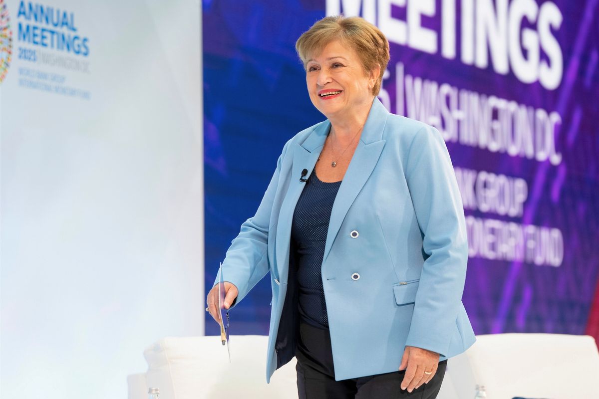 La directora general del FMI,&nbsp;Kristalina Georgieva, se refiri&oacute; a las pr&oacute;ximas elecciones y habl&oacute; de la importancia de mantener el rumbo.
