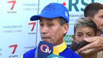 La emoción de Horacio Betansos tras ganar el Clásico Vendimia Copa Canal 7