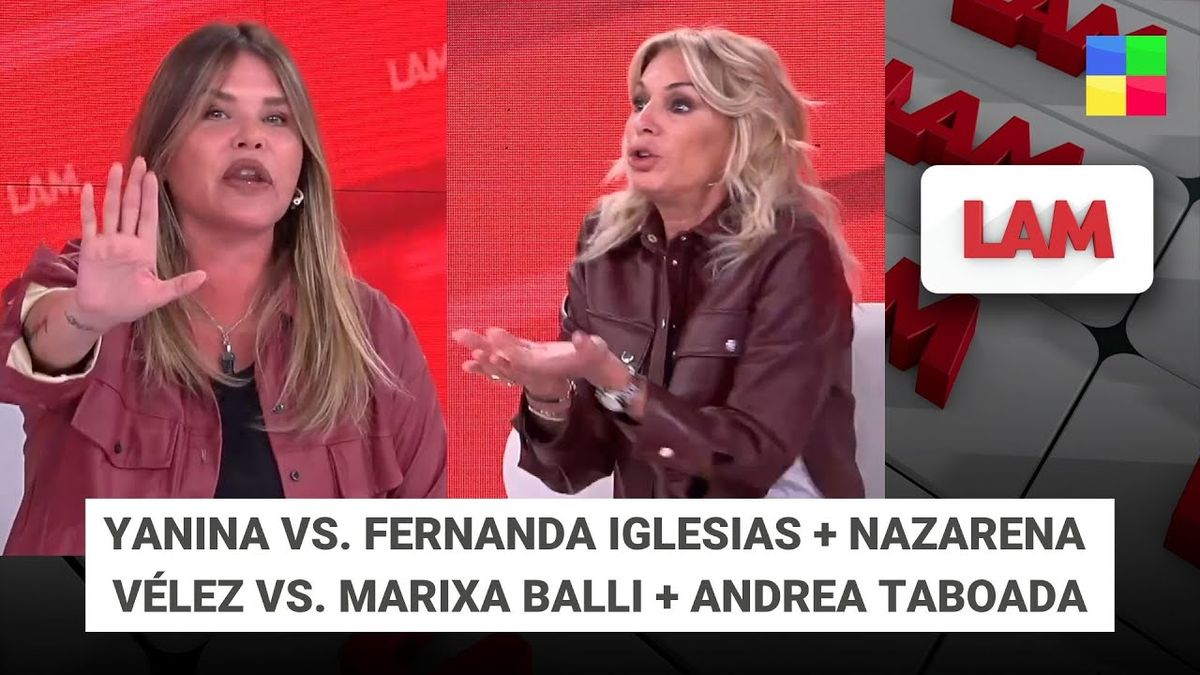 Yanina Latorre se cruzó con Nazarena Vélez: Yanina Latorre se cruzó con Nazarena Vélez: