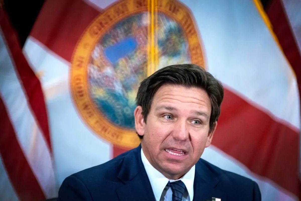 El gobernador de Florida, Ron DeSantis. El gobernador de Florida, Ron DeSantis.