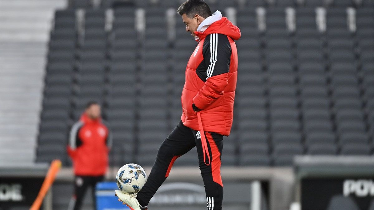 Marcelo Gallardo, el entrenador de River. Marcelo Gallardo, el entrenador de River.